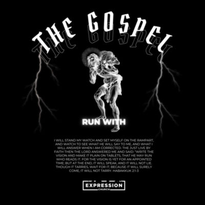 Run With The Gospel - Womens Martina Tee Design